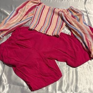 Chelsea & Violet Kids Matching Set - Multicolor and Pink